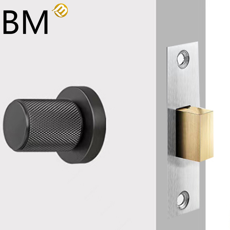 New Fashionable Door cabinet Knurled knob lock single side invisible door lock