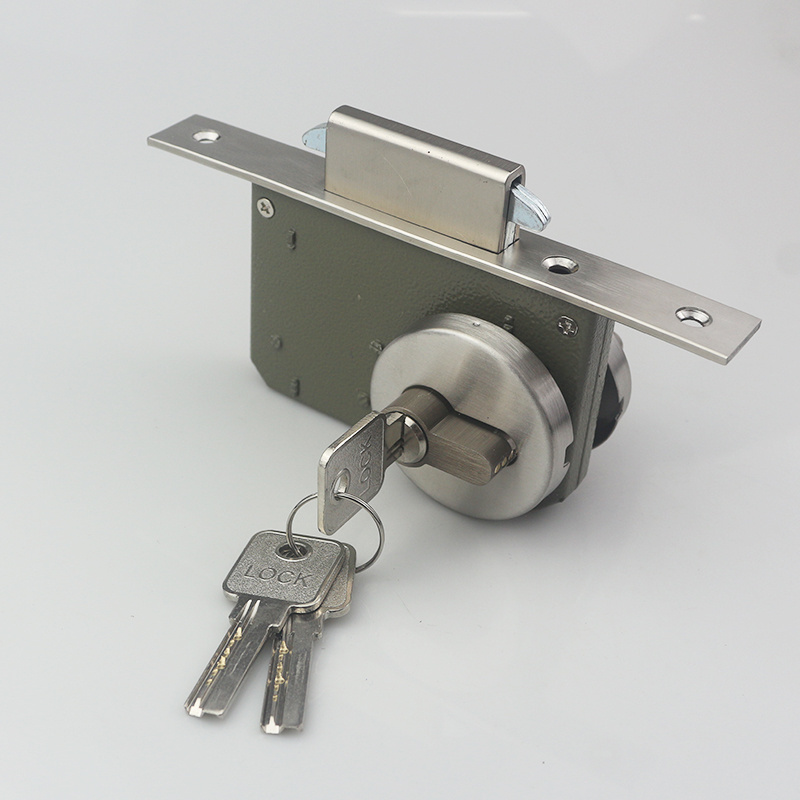 High Security double hook sliding door lock with key