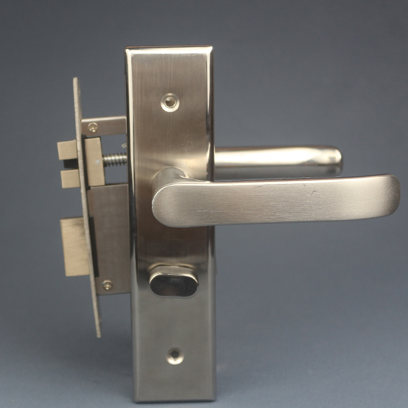 200 mm Long plate Stainless steel lock wooden door stainless steel door lock