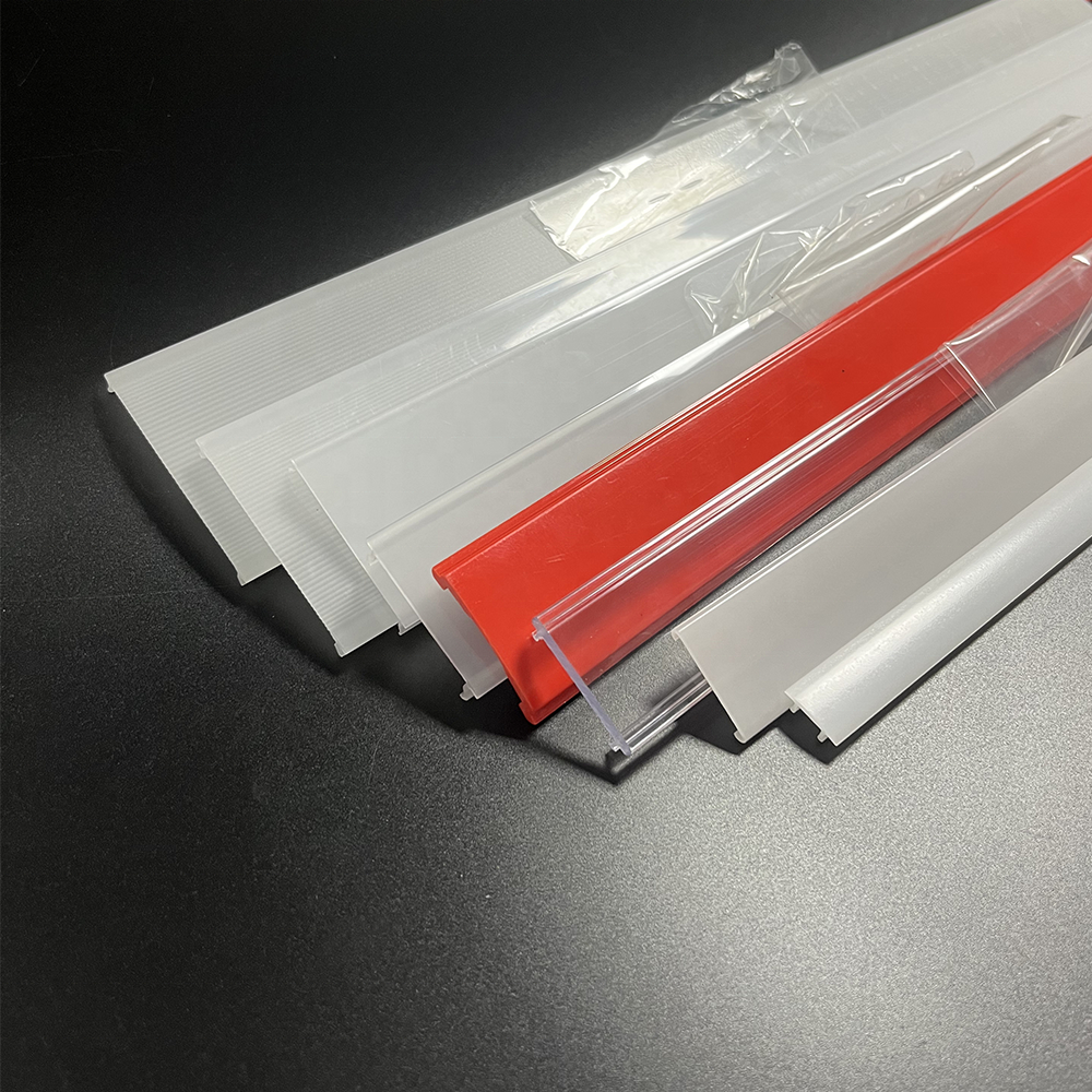 Bming Customized PC Led Light Cover Polycarbonate Linear Cover for Office/classroom/ Living Room Lighting 