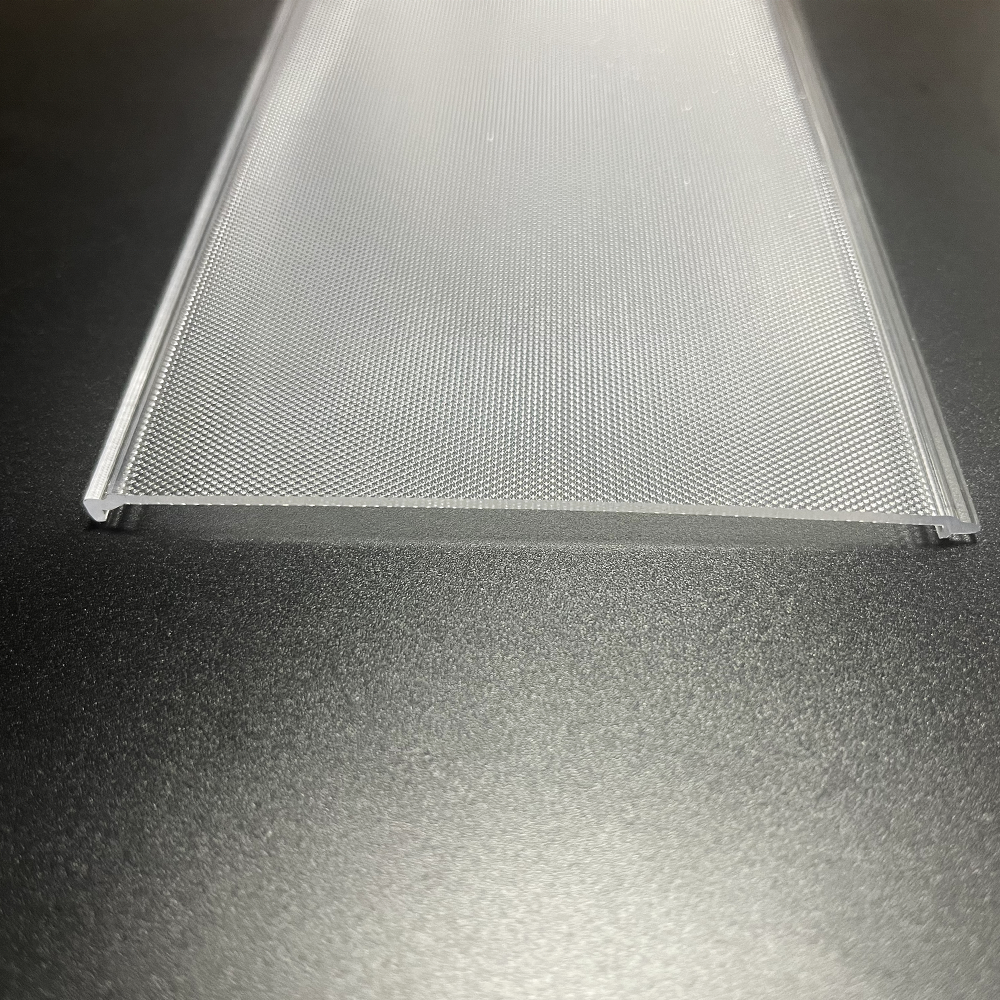 Bming New Arrival Prismatic Diffuser Cover Fire Resistant Ceiling Light Cover Linear Polycarbonate Light Diffuser