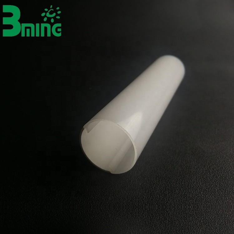 Bming OEM/ODM Coextruded PC PMMA Plastic Cover LED Fluorescent Tube Light Diffuser