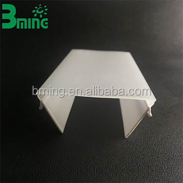 Professional Manufacture Polycarbonate Profiles Extrusion LED Strip Light Diffuser Cover