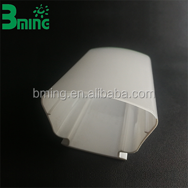 Customized PC PMMA Extruded Outdoor LED Waterproof Dustproof Tri-proof Fixture IP65 LED Light Cover