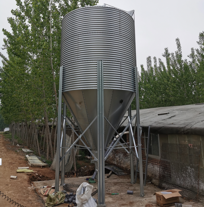 Easy Disassemble Field Corn Seed Steel Grain Storage Silo CE Provided Free Spare Parts Hot Product 2019 50 Tons 3 Years 2 Years