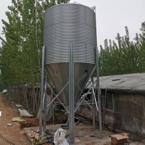 Easy Disassemble Field Corn Seed Steel Grain Storage Silo CE Provided Free Spare Parts Hot Product 2019 50 Tons 3 Years 2 Years