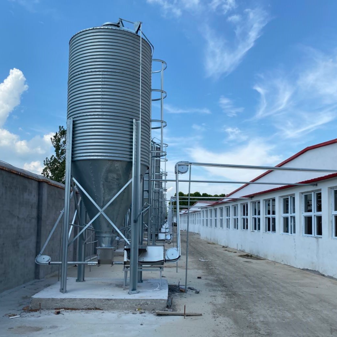 Good Price Cost Grain Storage Silo Poultry Chicken Feed Silo Small Grain Silo