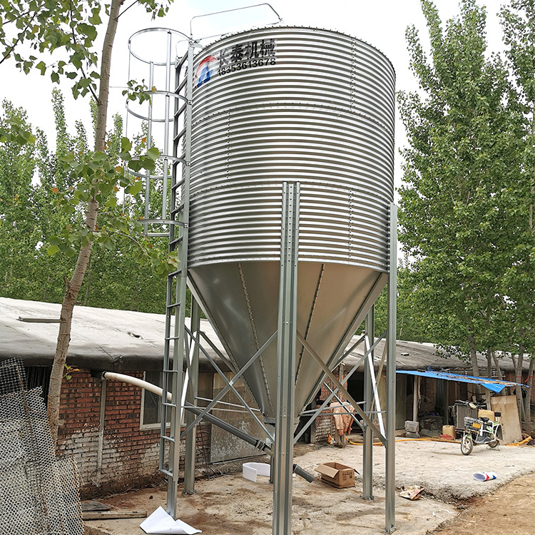 50tons Grain Storage Silo Corn Maize Steel Silo Price For Sale