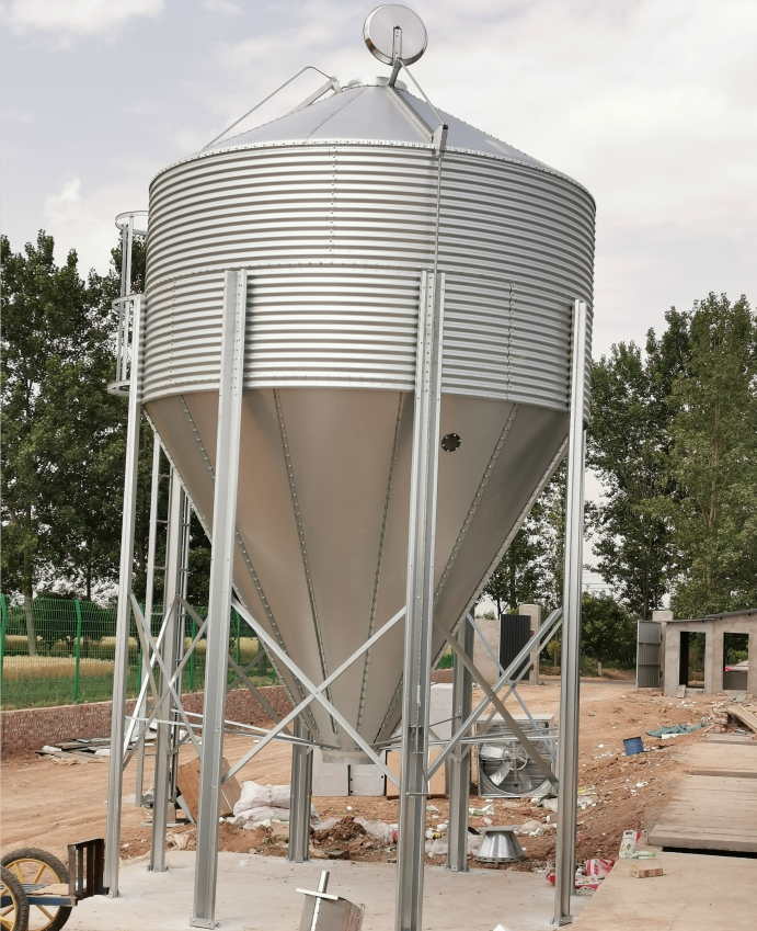 Easy Disassemble Field Corn Seed Steel Grain Storage Silo CE Provided Free Spare Parts Hot Product 2019 50 Tons 3 Years 2 Years