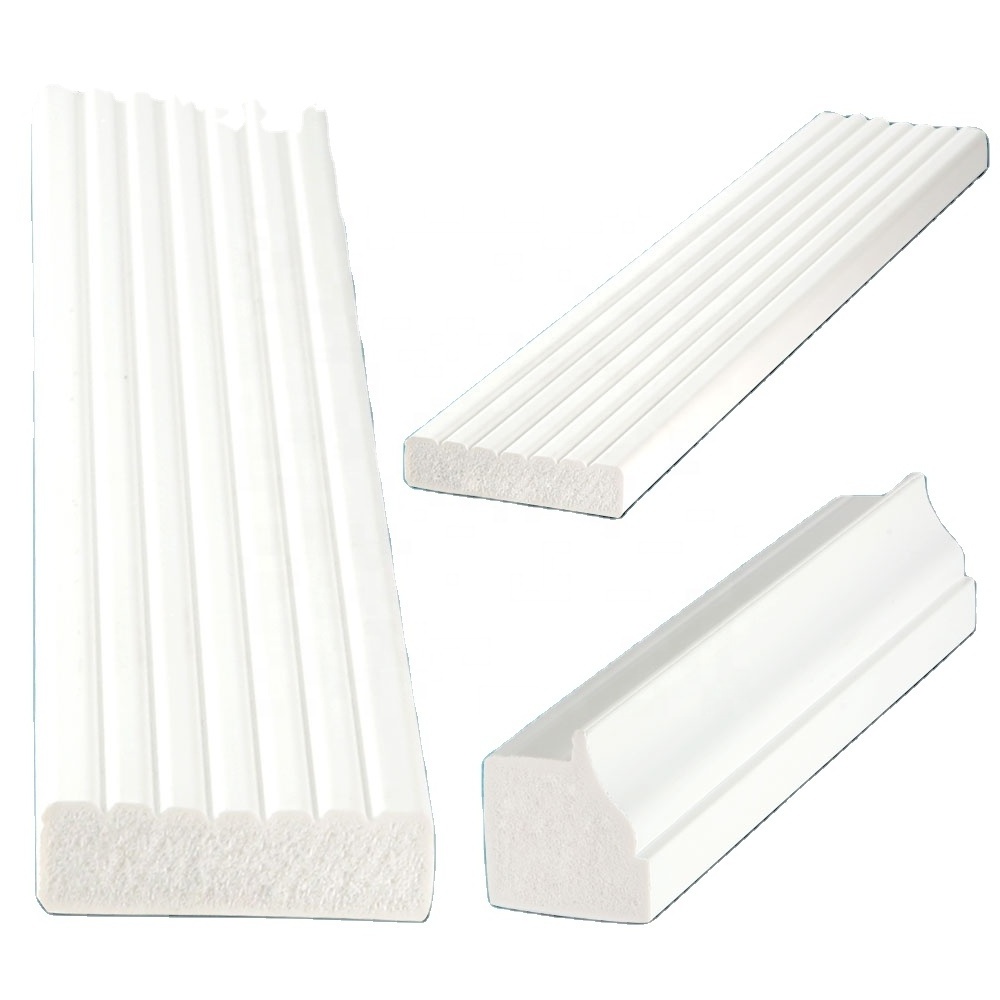 Trim and Moulding for Windows, Doors, ,house Decoration Hot Sale Lead Free Waterproof Uv-resist Foam PVC KINGSTAR Non-toxic