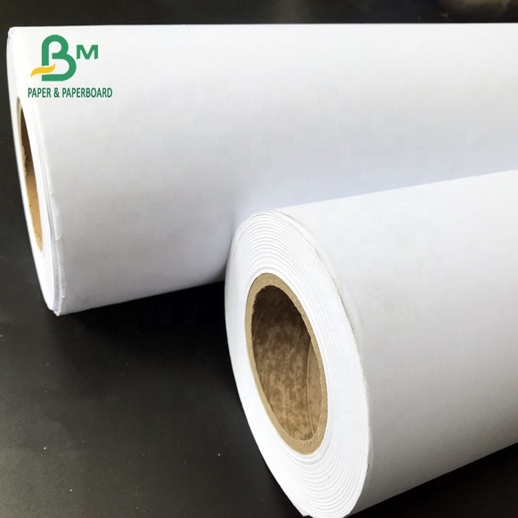 White Bond Plotter Paper Roll  75gr 80gr Cad Engineering Drawing Paper