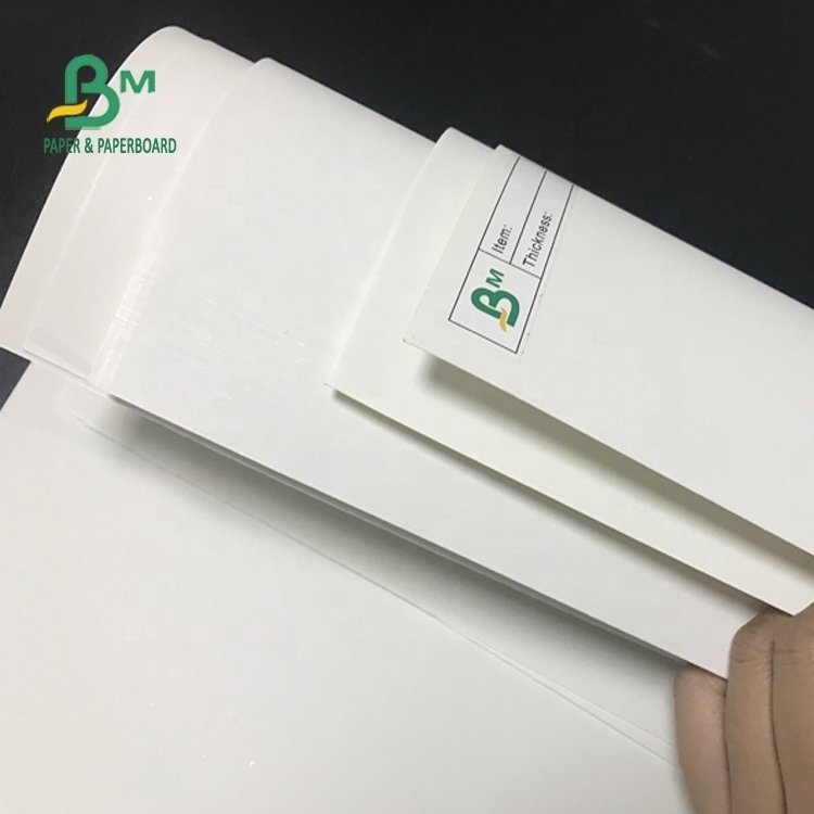 Waterproof 100um 130um Polypropylene coated PP Synthetic Paper for offset Printing