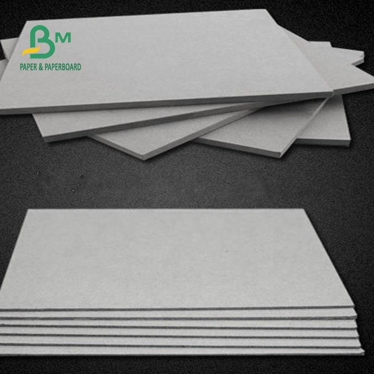 1500 micron 945gsm Grey Kraft Board For Building Model 610 x 860mm Hard Stiffness