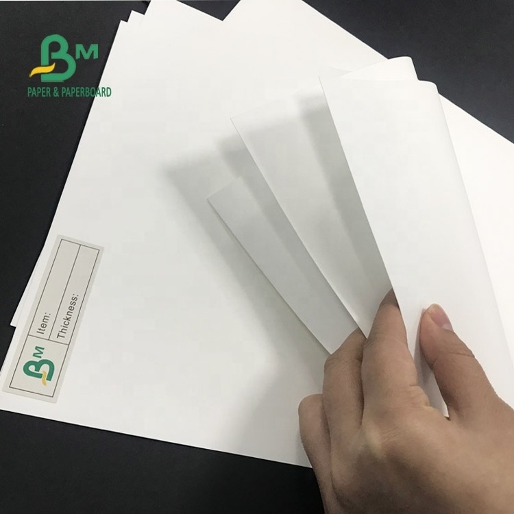 Heat resist 125um 200um Polypropylene coated Non tear PET Synthetic Paper for Laser Printer