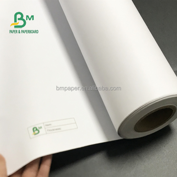 White Bond Plotter Paper Roll  75gr 80gr Cad Engineering Drawing Paper