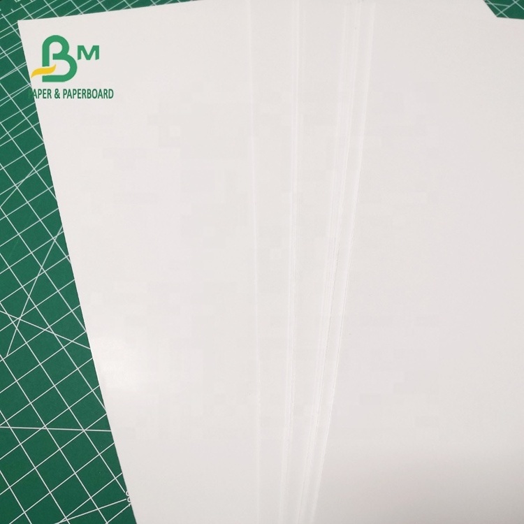 230gsm 250gsm 300gsm C2S Mirror Cast Coated Paper 70 * 100cm High Glossy