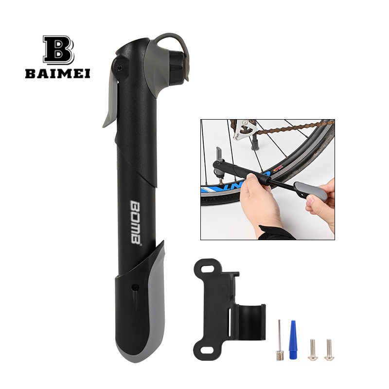 BM bicycle Manual Mini Bike Pump Inflator Compressor with Stand Suitable for Tire Pump MTB Mountain Bike Pump