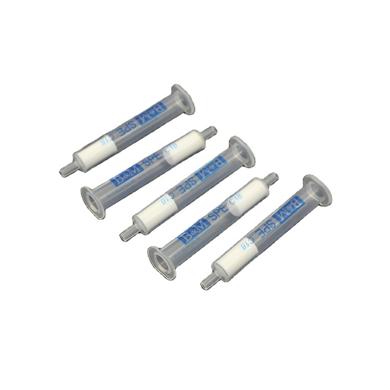 SPE column Compound Extraction Column SPE Cartridges Of Silica Matrix  Octadecyl Silicon alcohol-based Protein purification