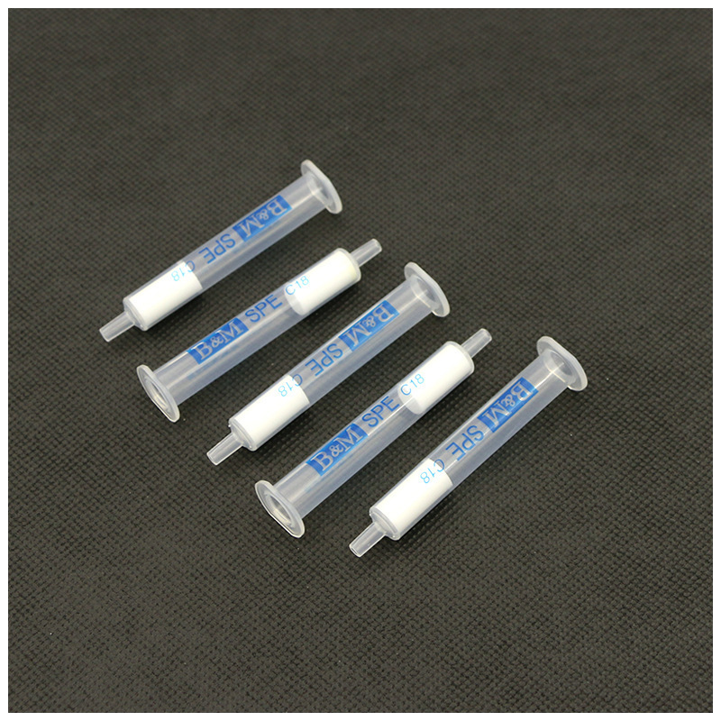 SPE column Compound Extraction Column SPE Cartridges Of Silica Matrix  Octadecyl Silicon alcohol-based Protein purification