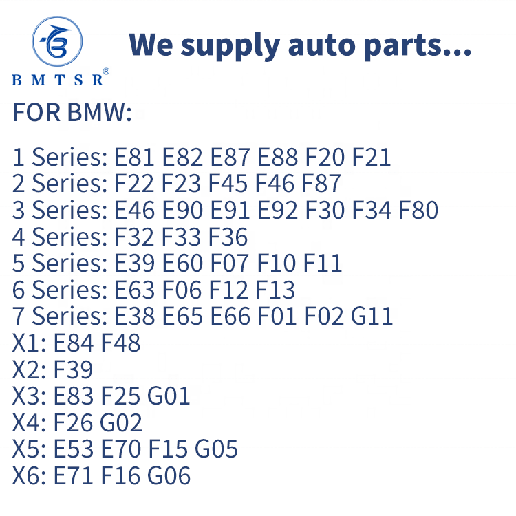 BMTSR Brand Guangzhou Wholesale Factory Price Auto Parts for BMW Benz