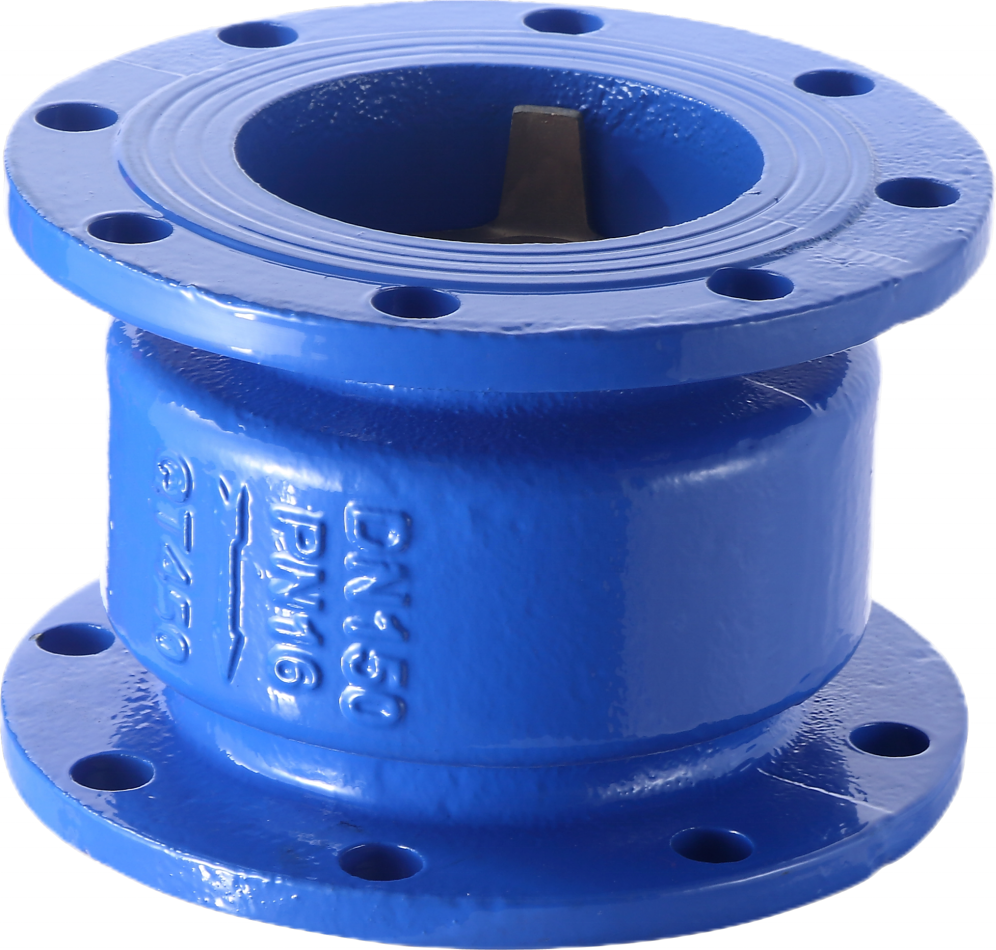 BM H41X PN16 Flange Silent Check Valve Dn50-dn300/2in-12in QT450 Flanged Gate Valve Ductile Iron Water General 3 Years Manual