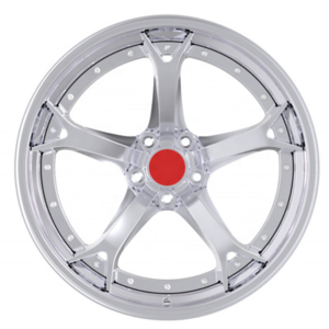 New Polished 20 21 24 25 26 Inch Forged Wheels 9.5J 10.5J Pcd 5*108.3 5*100 Alloy Car Wheel Rims