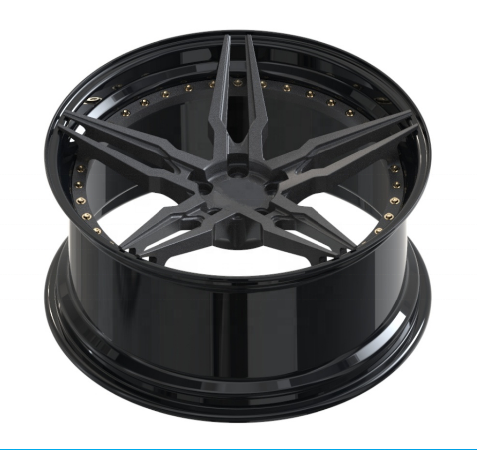 New Forged Wheels 20 21 22 24 Inch 9.5J 10.5J 11J 12J 12.5J Pcd 5*120 Alloy Car Wheel Rim Hubs Matter Black