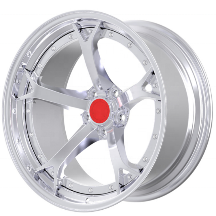 New Polished 20 21 24 25 26 Inch Forged Wheels 9.5J 10.5J Pcd 5*108.3 5*100 Alloy Car Wheel Rims