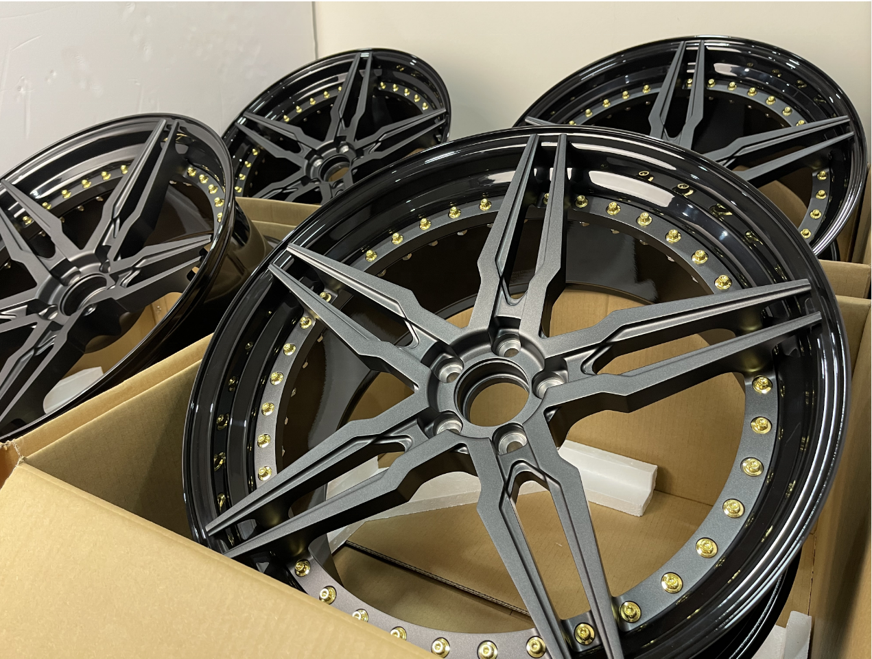 New Forged Wheels 20 21 22 24 Inch 9.5J 10.5J 11J 12J 12.5J Pcd 5*120 Alloy Car Wheel Rim Hubs Matter Black