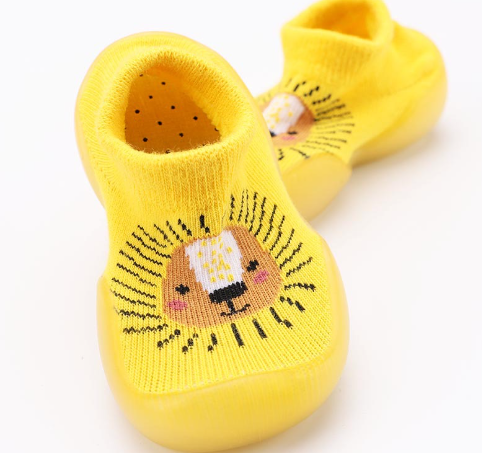 Baby cartoon three-dimensional dispensing low-top boat socks shoes small and medium-sized baby floor socks