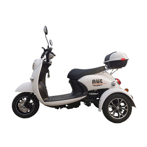 EEC certification 2020 fashionable and cheap custom family use adult electric three wheel tricycle made in China