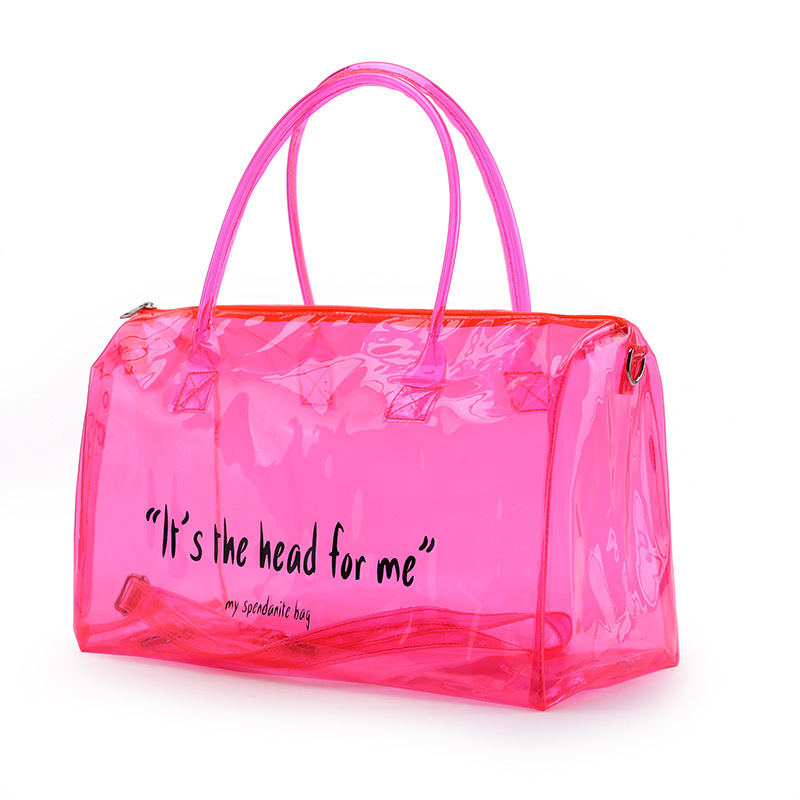 Luxury Extravagant Simplicity High End Design Transparent PVC Hand Bags Ladies Women