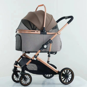 good quality 2 in 1 foldable dog pet stroller best selling dog stroller cart product