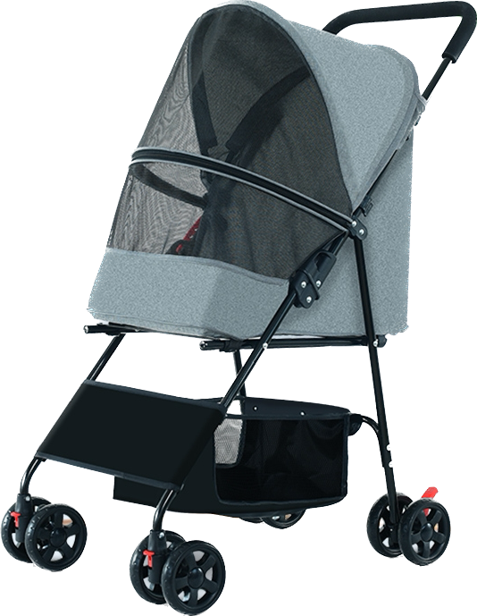 wholesale oxford larger big folding pet travel portable double dog carrier stroller 4 wheels dog pram for dogs and cats