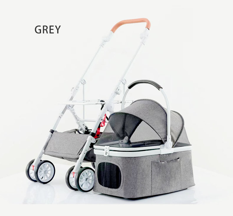 Luxury Folding durable quality and cheap price china best selling Pet Stroller for Travel oem bigstar pet stroller