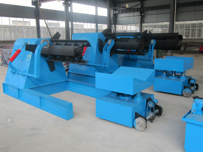 High speed 5T hydraulic full-automatic decoiler, uncoiler machine