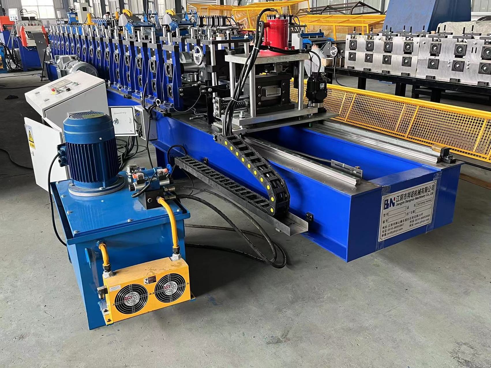 High Quality Light Gauge Steel Framing Machine C Channel Purlin Roll Forming Making Machine