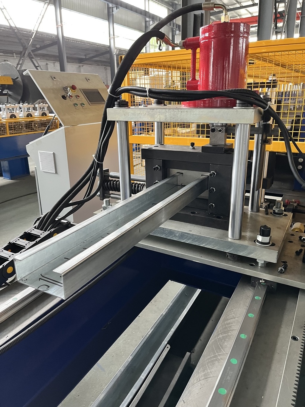 High Quality Light Gauge Steel Framing Machine C Channel Purlin Roll Forming Making Machine