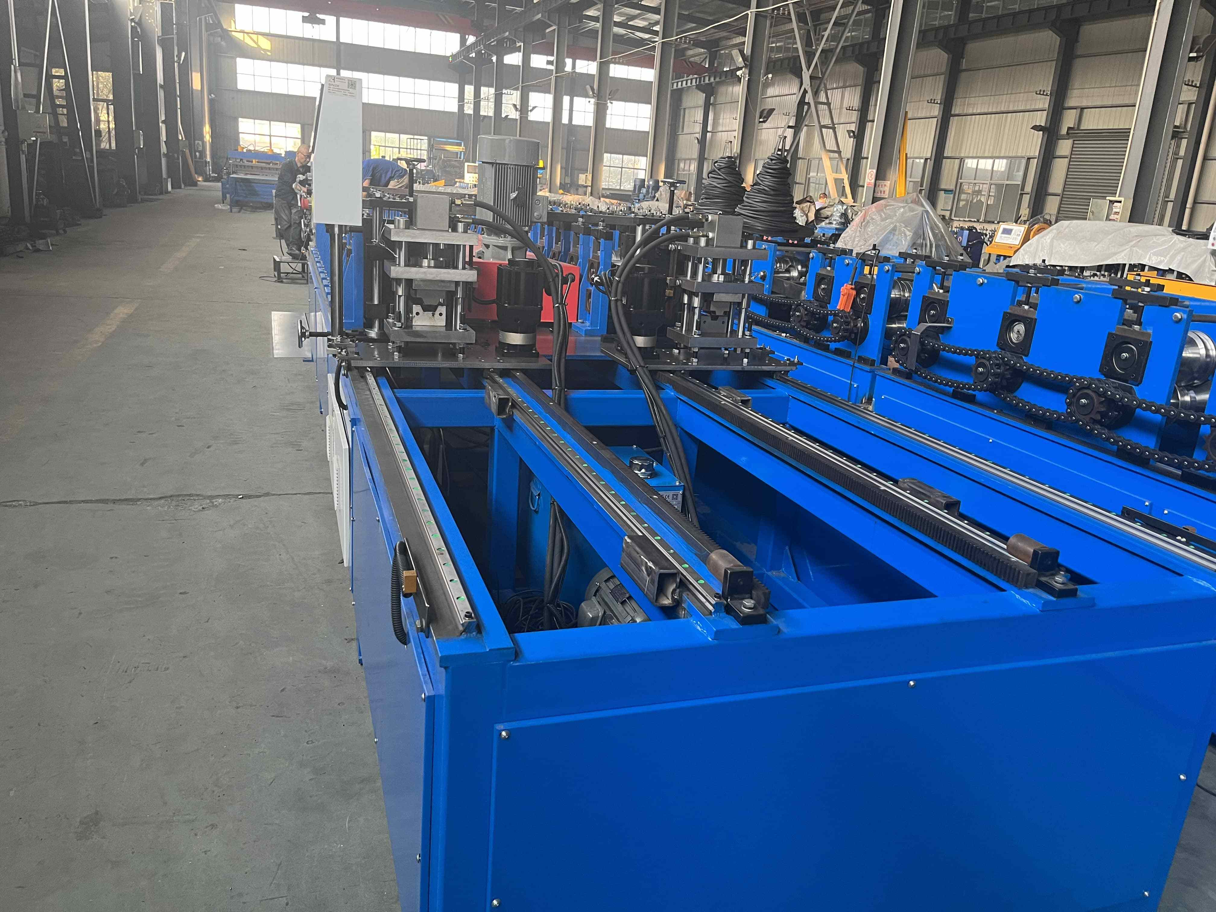 Hot sale best C And Omega Profile Making Stud And Track Used C U Channel Double Line Light Keel Roll Forming Machine