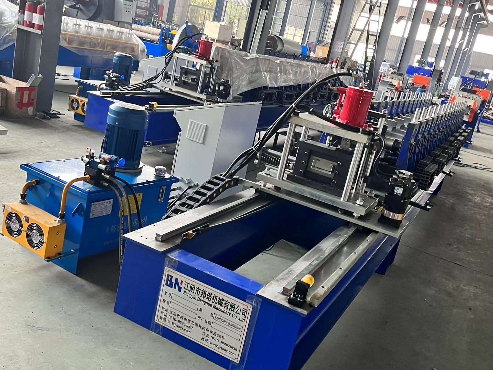 High Quality Light Gauge Steel Framing Machine C Channel Purlin Roll Forming Making Machine