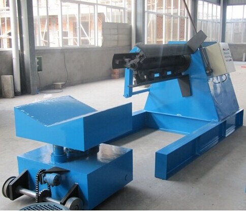 High speed 5T hydraulic full-automatic decoiler, uncoiler machine