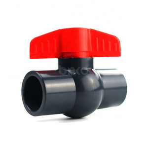 DN20/ 3/4" High Quality PVC Compact Ball Valve