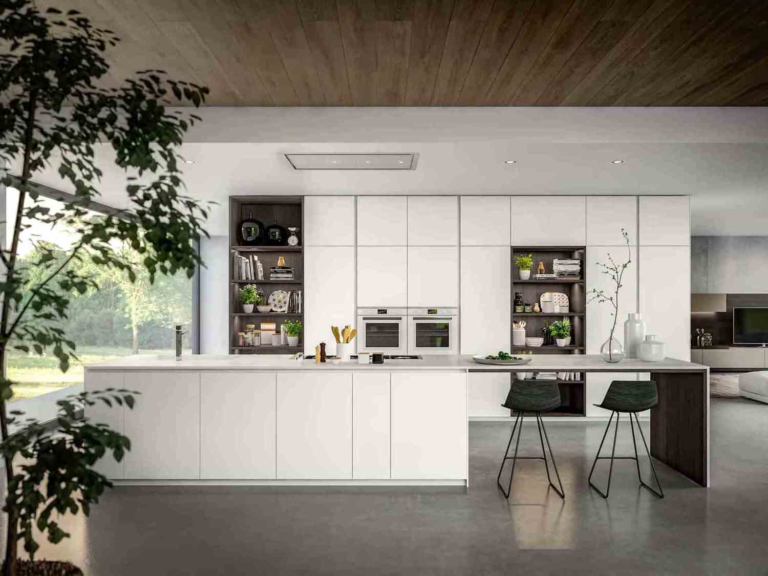 Luxury Home matt Lacquer Finish Modular Modern Designs Kitchen Cabinets