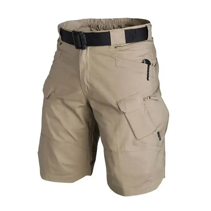 Wholesale Mens Elastic Waist Cargo Pants Plus Size Men's Short Pants Outdoor Work Cargo Shorts for Men