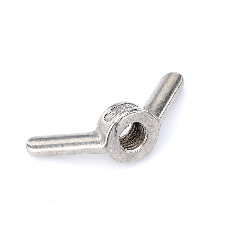 BNS Professional Manufacture M16 Stainless Steel 6mm Butterfly Eye Bolt High Quality Stainless Steel Wing Nuts