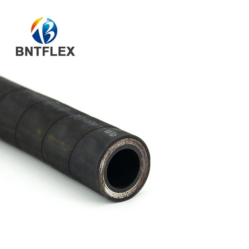 China supplier of NBR Rubber braided diesel oil heat resistant fuel hose