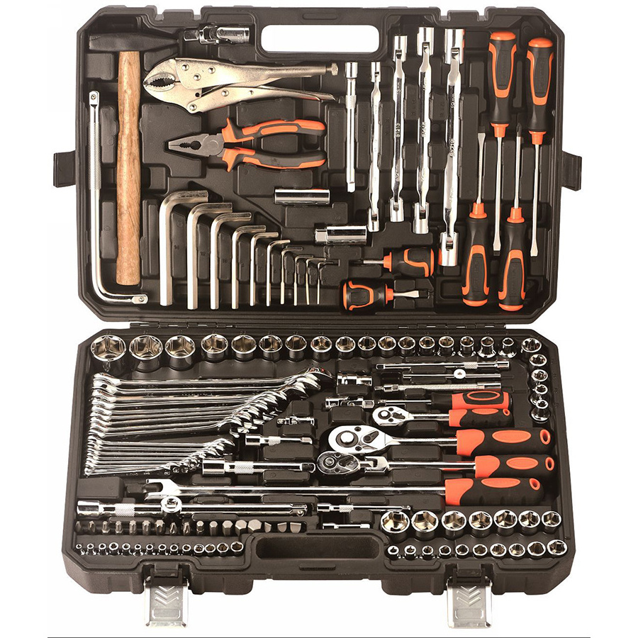 137pc Garage Tools Box Tool Cabinet Kit Ratchet Wrench Socket Set  Car Tire Repair Mechanical Tool Ferramentas Kits