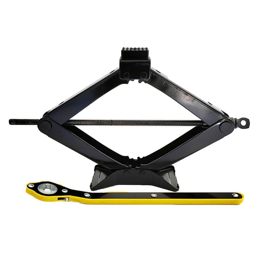 Scissor Jack 3t Ton Labor Saving With Thicker Steel Plate Durable Car Jack For Car And Off Road Vehicles Auto Repair Tools