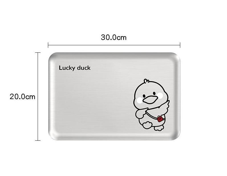 High quality Stainless Steel Kid Dinner Dishes Baby Divided Food Plate Square Round Rectangle 304 Stainless Steel Dinner Plate