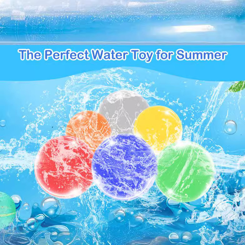 Self Sealing Water Balls Bombs Magnetic Reusable Silicone balloons Silicone Splash Water Balloons Balls Bomb